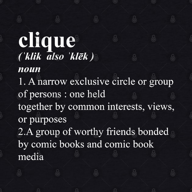 Define by ComicBook Clique